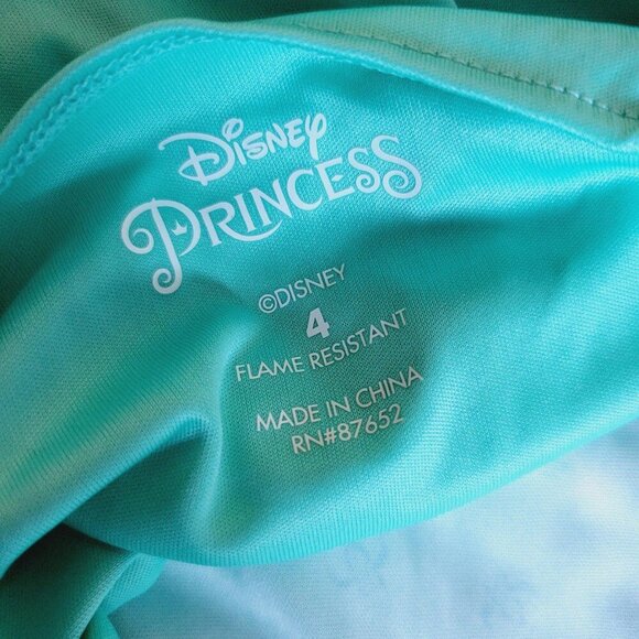 Disney's Jasmine Girls Top & Bottoms Pajama Set (size 4) 4KIDG-F - Picture 8 of 8